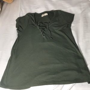 HOLLISTER Dark Green T-Shirt